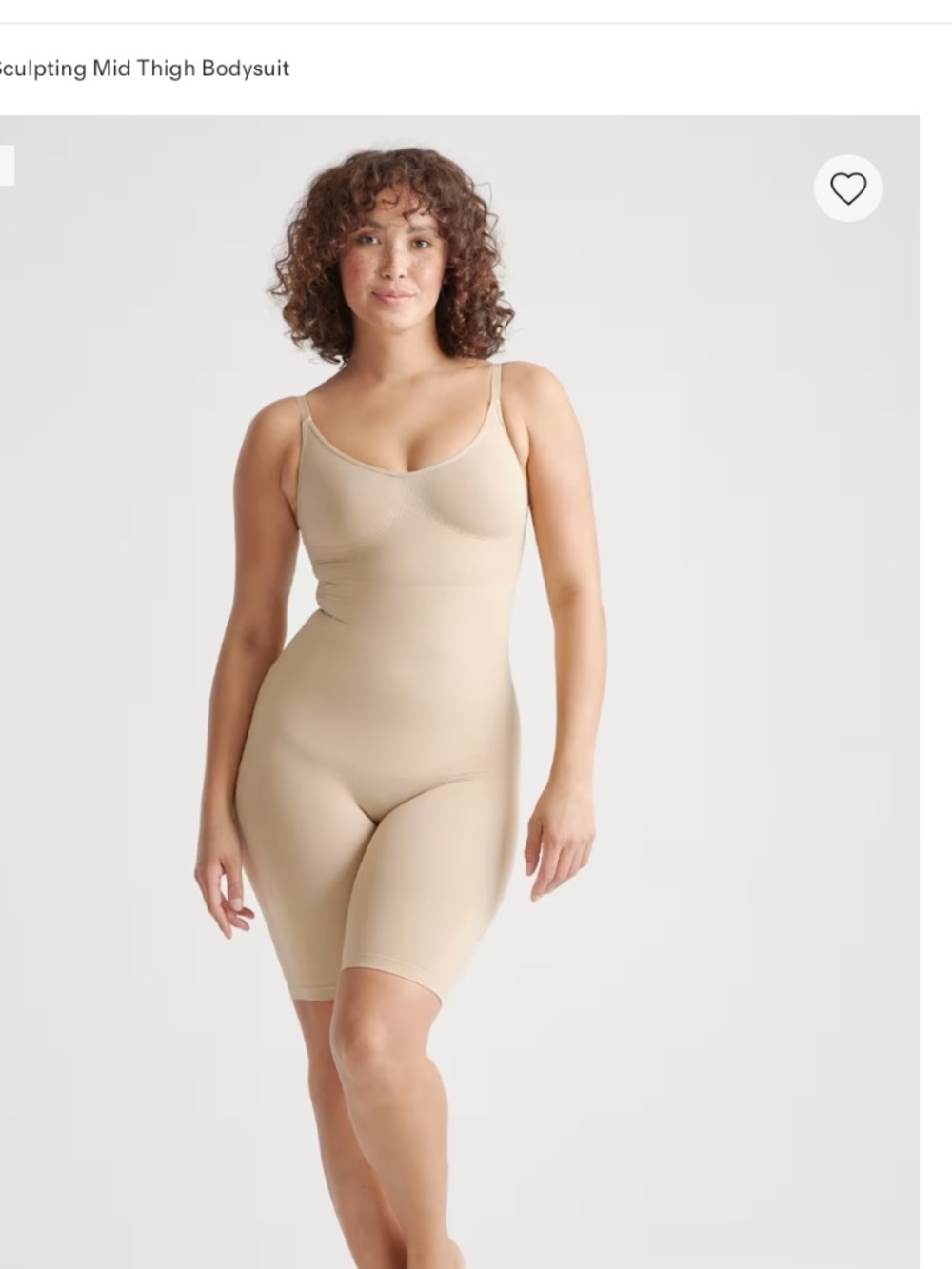 BRAND NEW -- Sculpting Mid-Thigh Bodysuit (Spanx Knock-off)